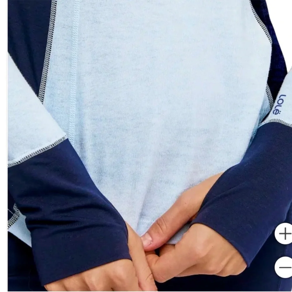 NEW Lole Merino Wool Blend Base Layer Top - Picture 7 of 9